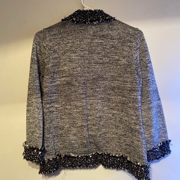 Peter Nygard, Gray Knit Sweater - Small - Picture 3 of 3